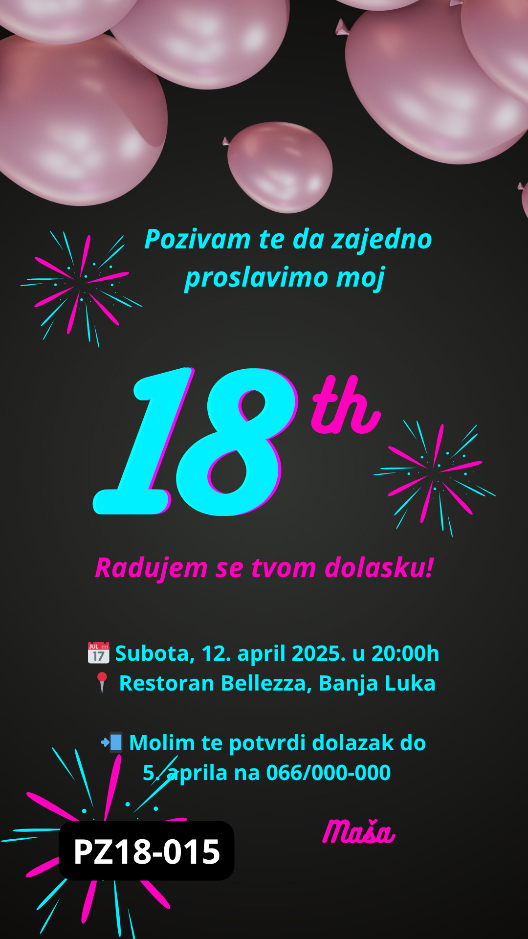 dig. pozivnica za 18ti rodj